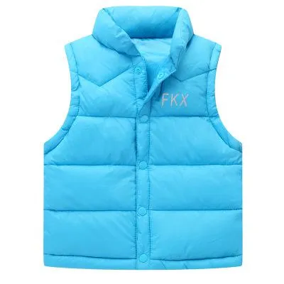 Autumn Winter  Boys Girls Vest Jacket light duck down vest