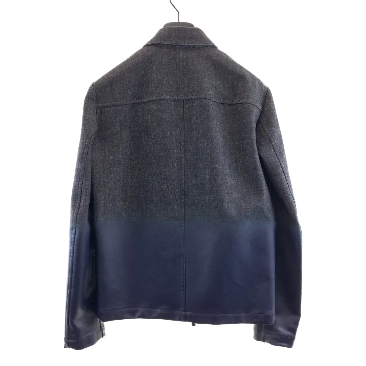 Fendi Coated Denim Riders Jacket