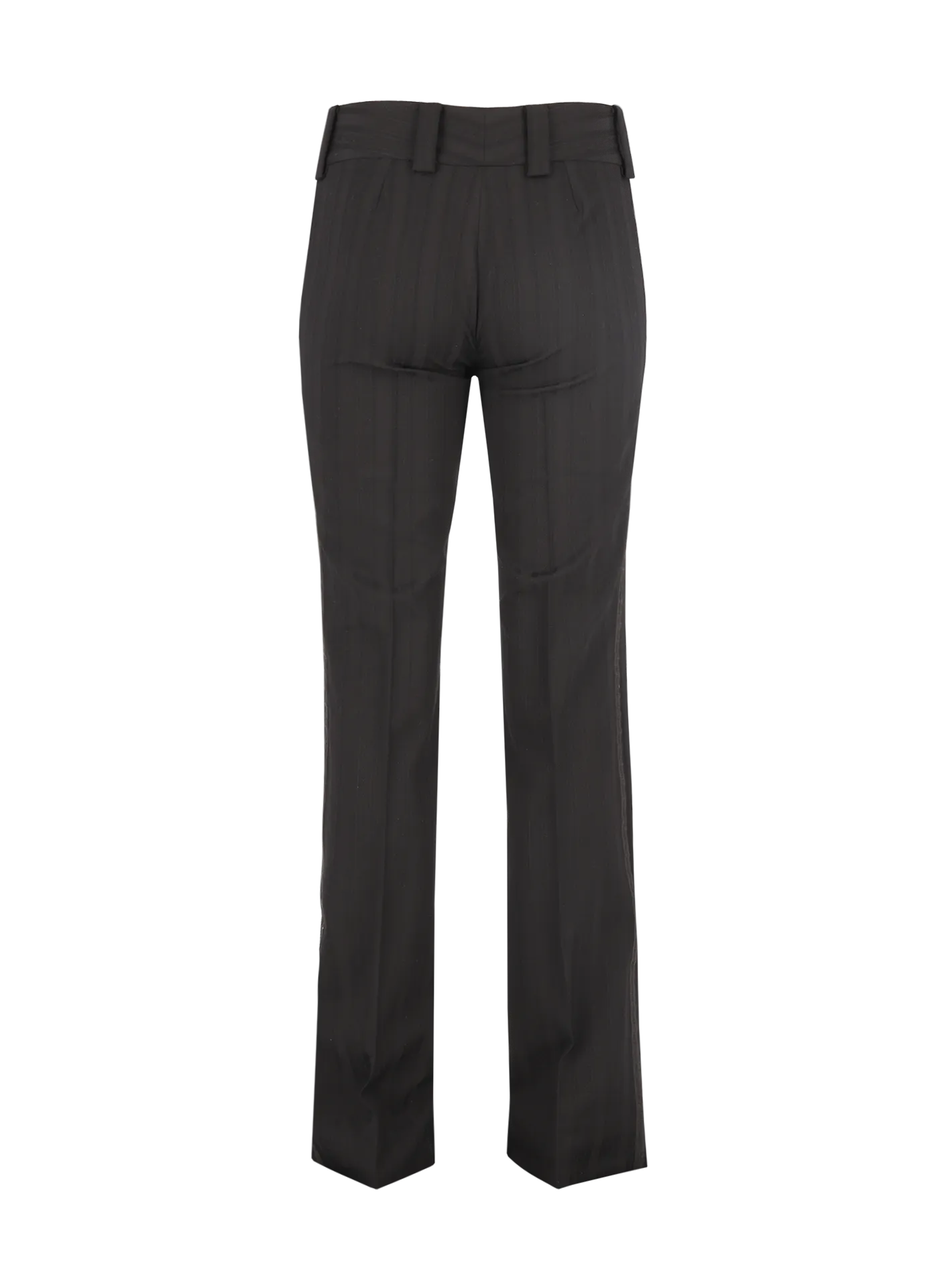 virgin wool jacquard trouser suit