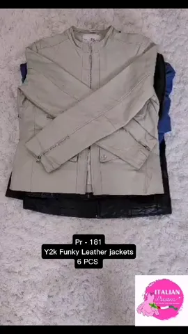 Y2K Funky Leather Jackets